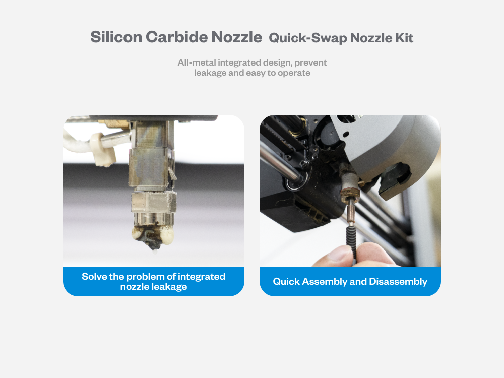 Phaetus Silicon carbide K1C (Creality) integrated nozzle Nozzles - view 4