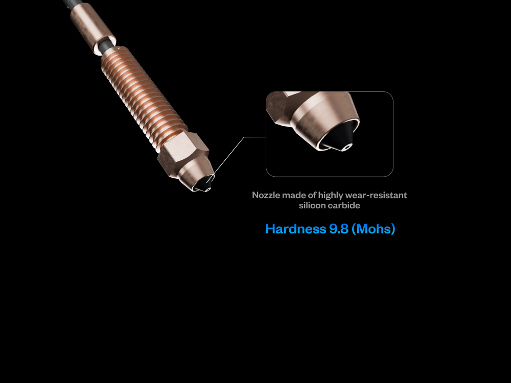 Phaetus Silicon carbide K1C (Creality) integrated nozzle Nozzles - view 7