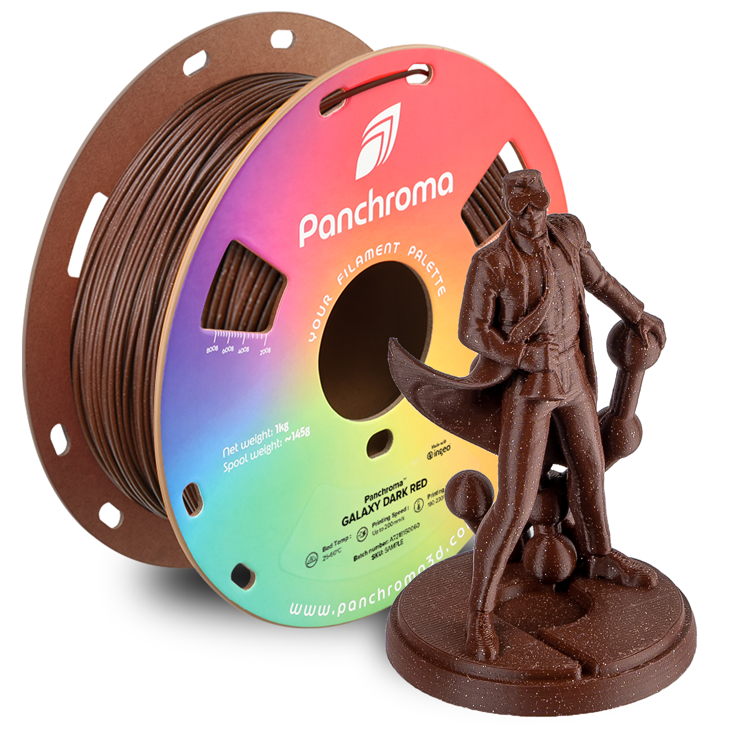 Panchroma™ Galaxy PLA - Dark Red