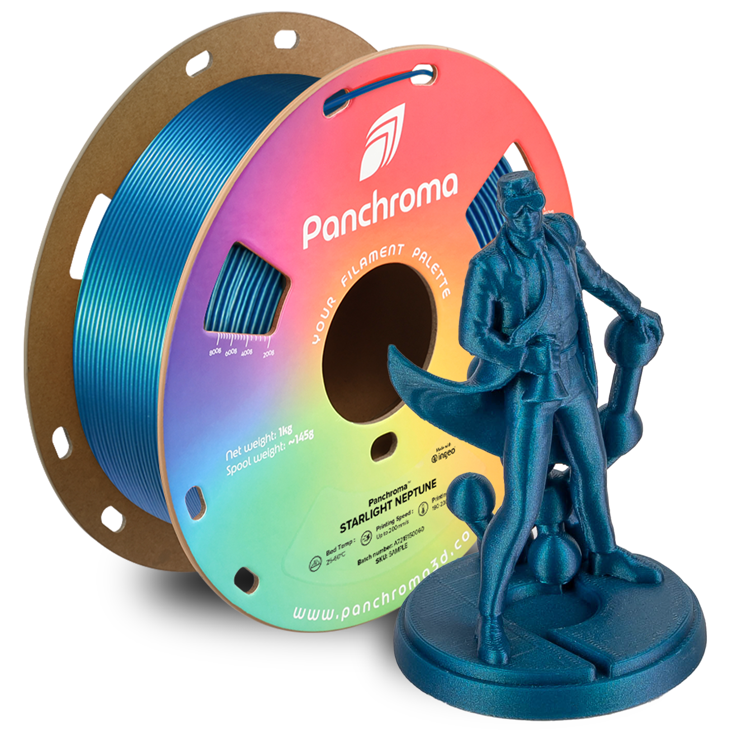 Panchroma Starlight 1kg - Starlight Neptune Filament - view 3