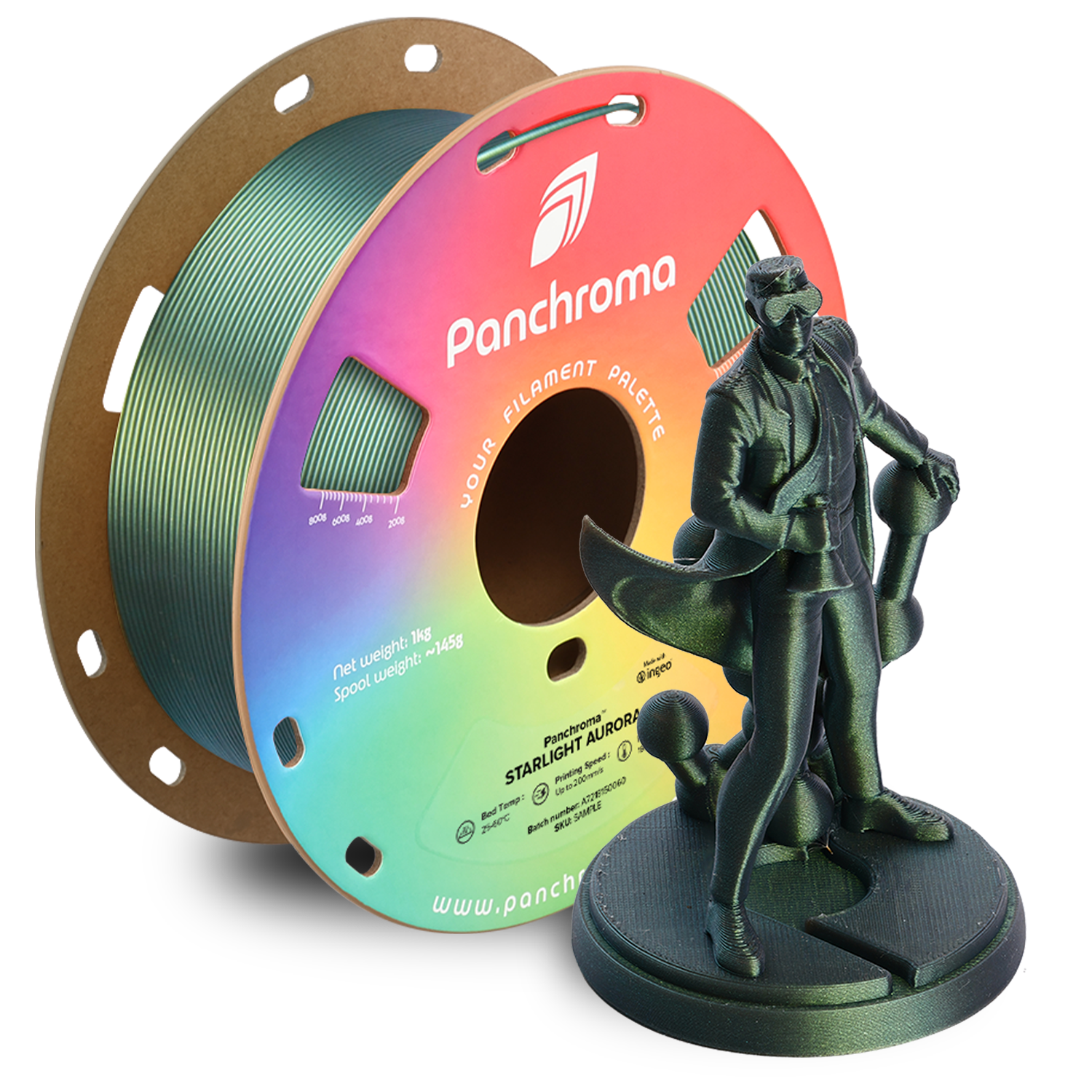 Panchroma Starlight 1kg - Starlight Aurora Filament - view 3