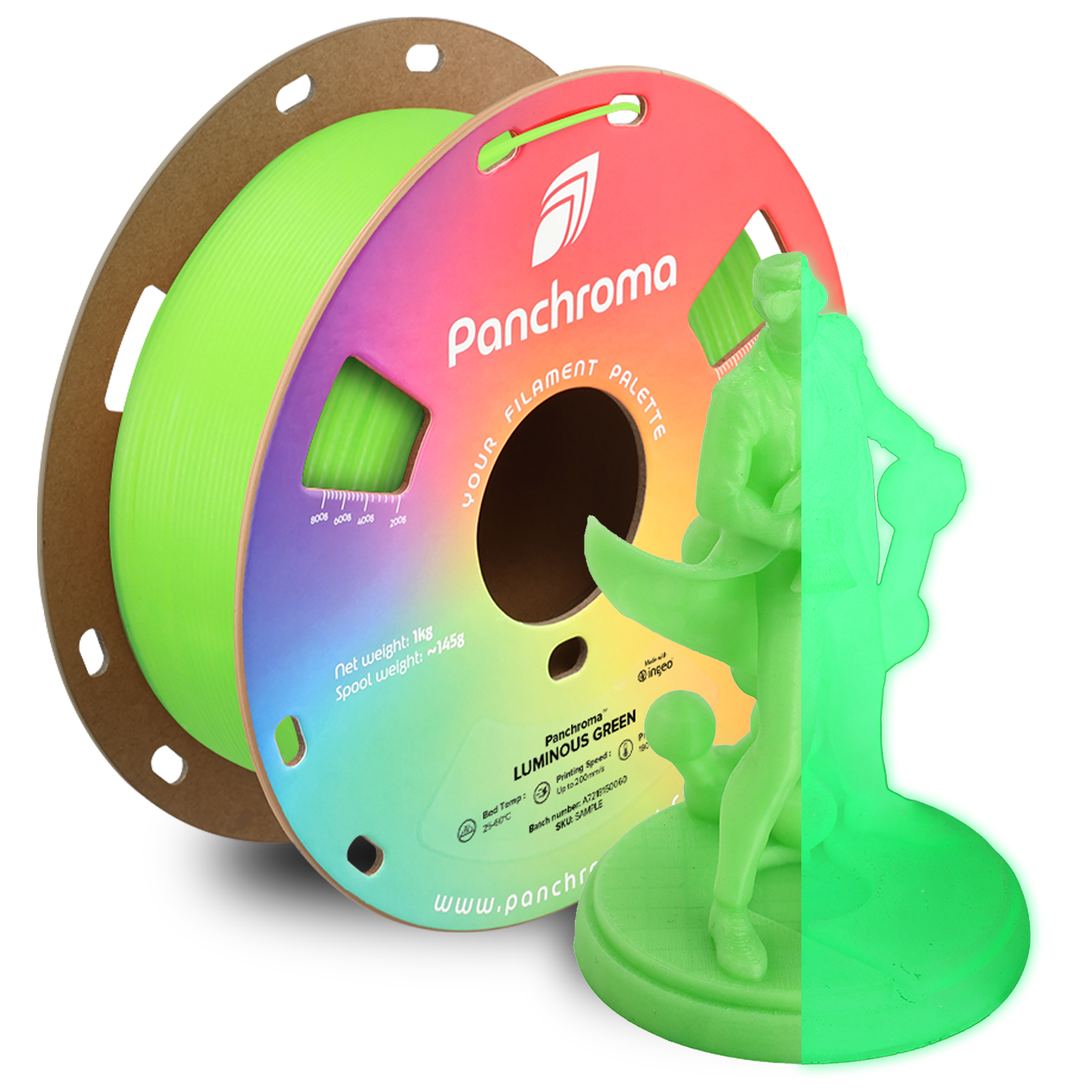Panchroma™ Luminous 1kg - Luminous Green