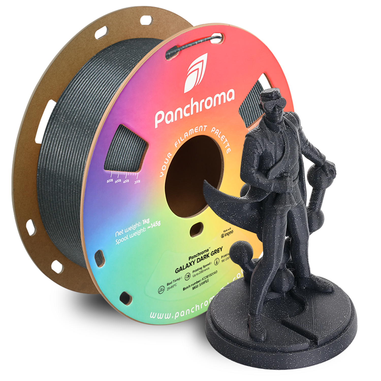 Panchroma™ Galaxy PLA - Dark Grey