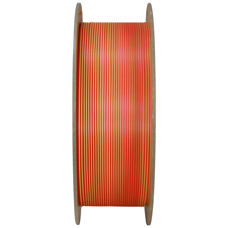 PolyTerra PLA Dual 1kg- Sunrise (Red-Yellow) Filament - view 3