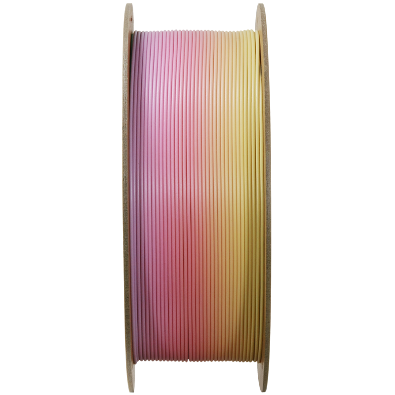 PolyTerra PLA Gradient 1kg- Pastel Rainbow Filament - view 3