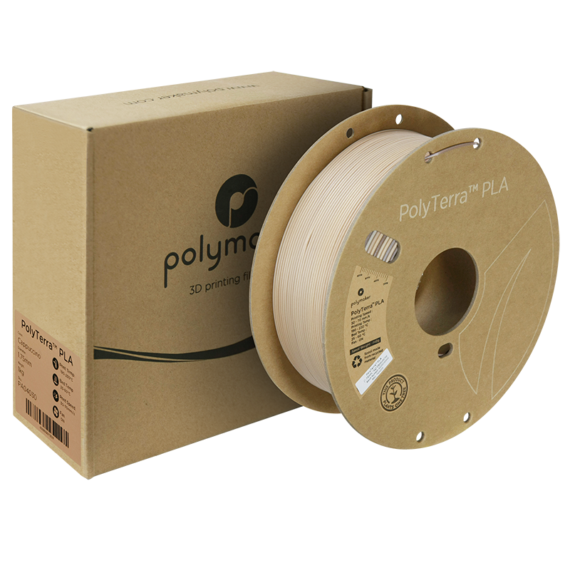 PolyTerra PLA Regular 1kg - Cappuccino