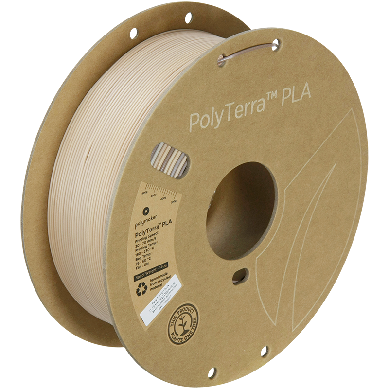 PolyTerra PLA Regular 1kg - Cappuccino