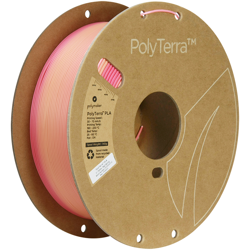 PolyTerra PLA Gradient 1kg- Spring Filament - view 4