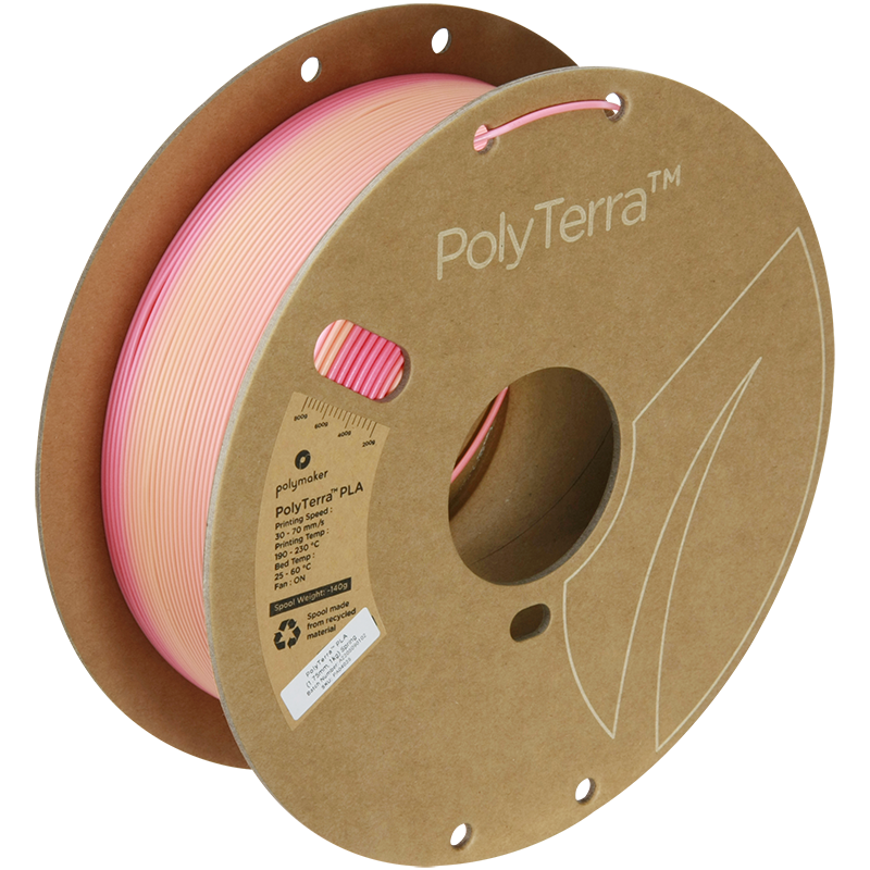 PolyTerra PLA Gradient 1kg- Spring Filament