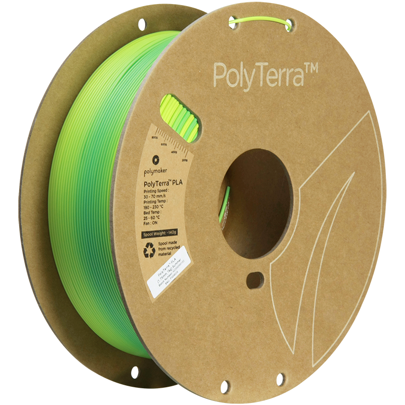 PolyTerra PLA Gradient 1kg- Summer Filament - view 4