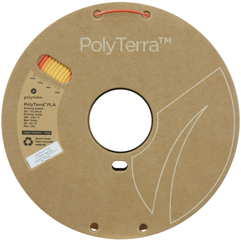 PolyTerra PLA Gradient 1kg- Fall Filament - view 5