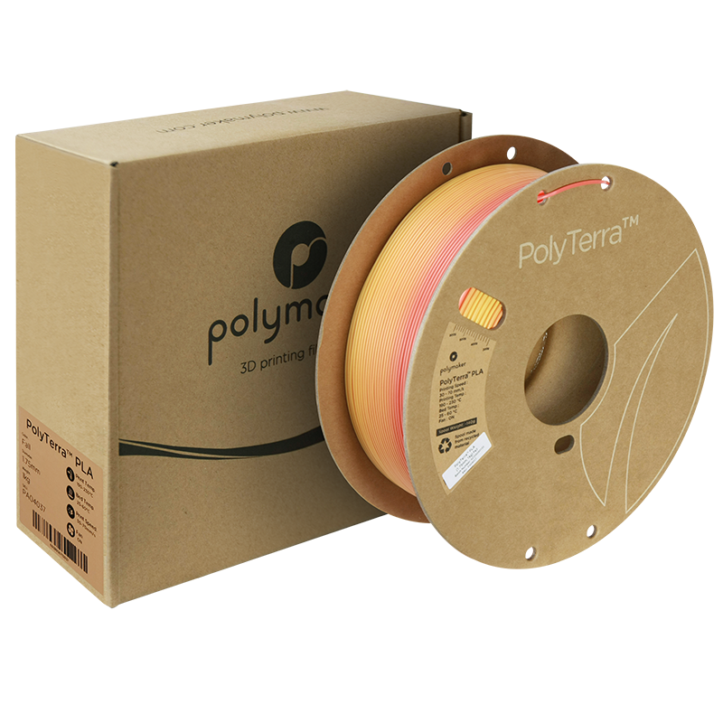 PolyTerra PLA Gradient 1kg- Fall Filament - view 6