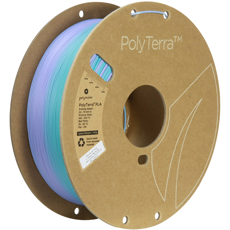 PolyTerra PLA Gradient 1kg- Winter Filament - view 6
