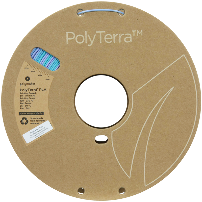 PolyTerra PLA Gradient 1kg- Winter Filament - view 5