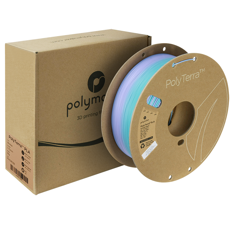 PolyTerra PLA Gradient 1kg- Winter Filament - view 4