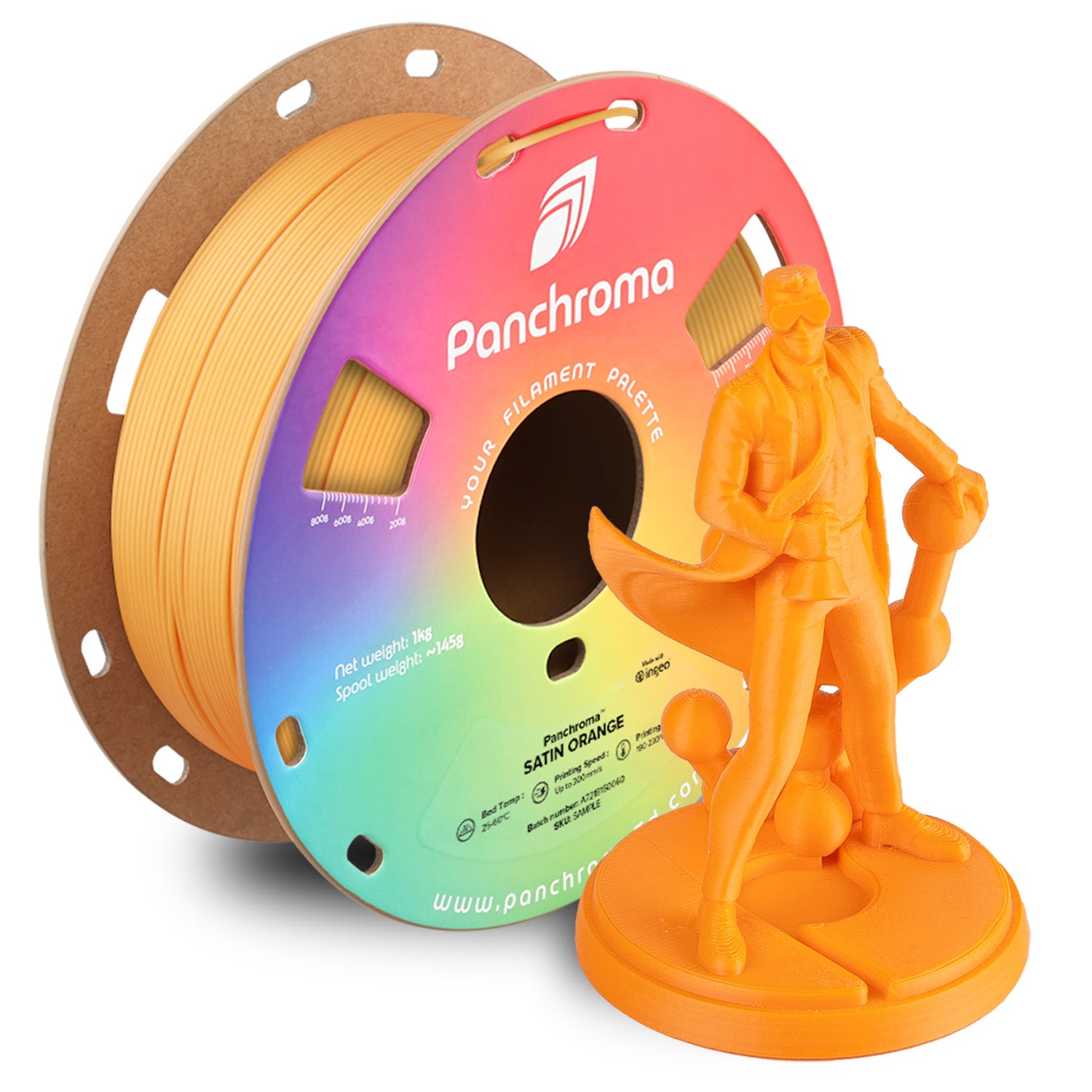 Panchroma™ Satin PLA- Satin Orange