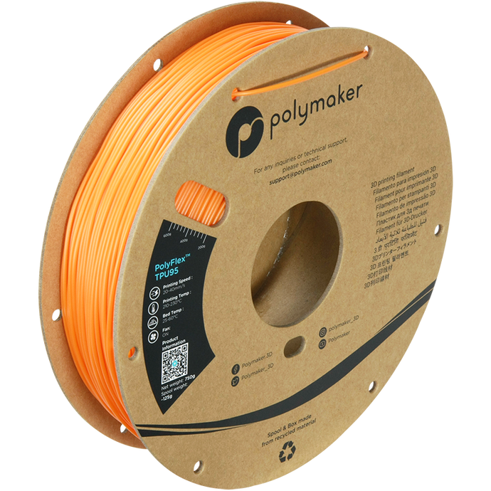 PolyFlex™ TPU95 750g - Orange – Formtech Limited