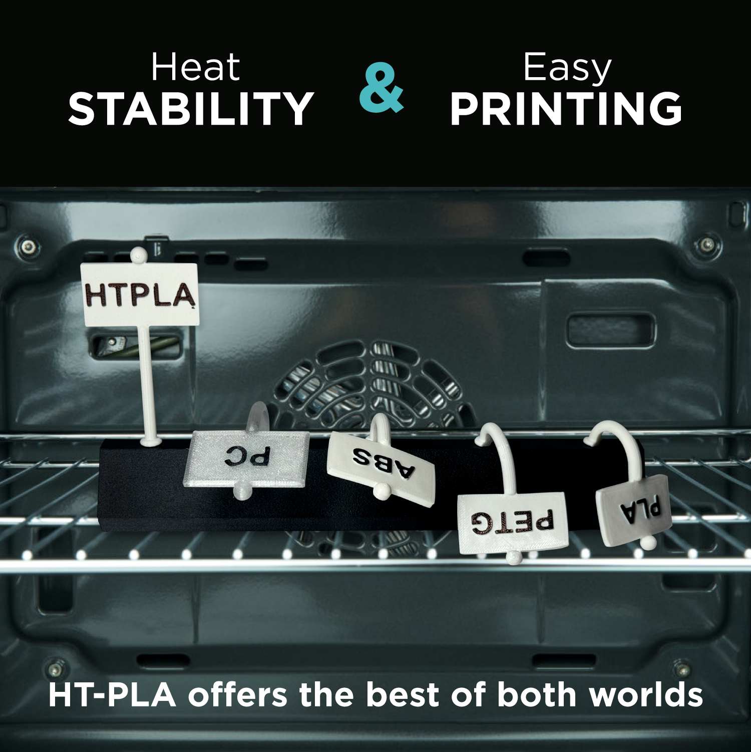 Polymaker High Temp HT-PLA-Glass Fiber 1kg Rolls