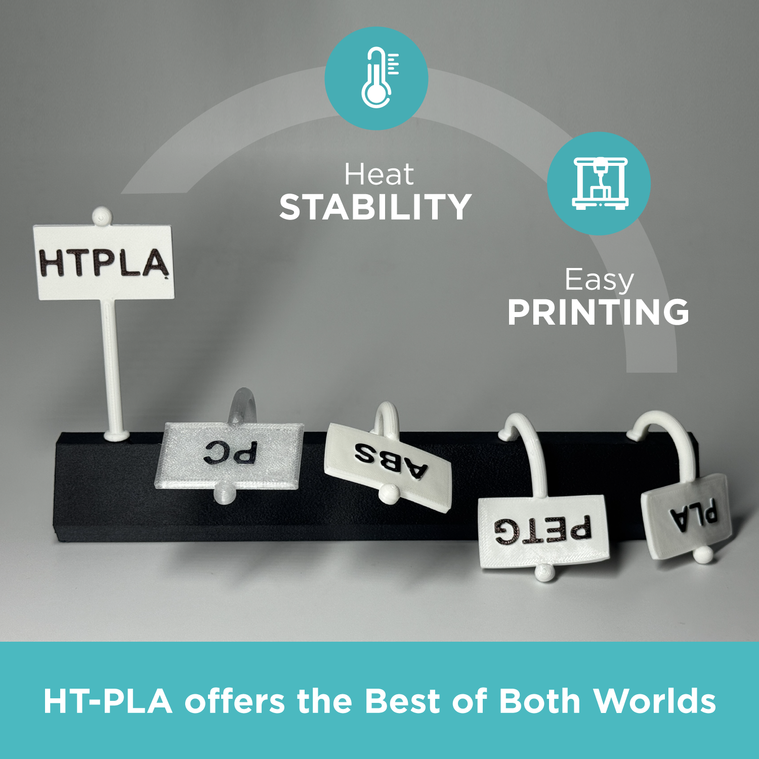 Polymaker High Temp HT-PLA-Glass Fiber 1kg Rolls