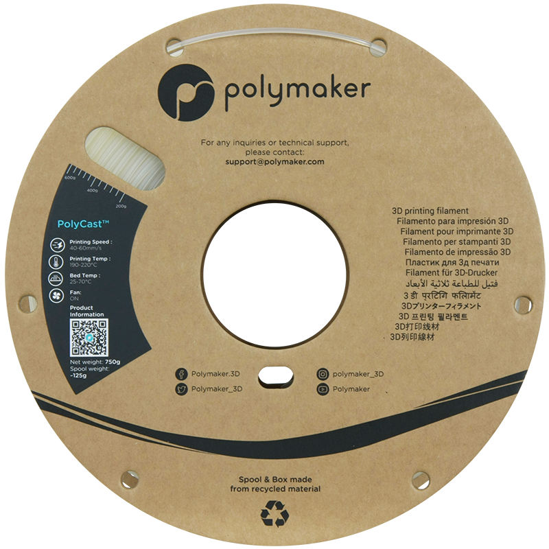 PolyCast™ Investment casting 750g Roll