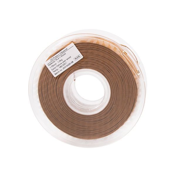 iSANMATE PLA+ YELLOW PEAR WOOD 1.75mm Filament 1kg roll