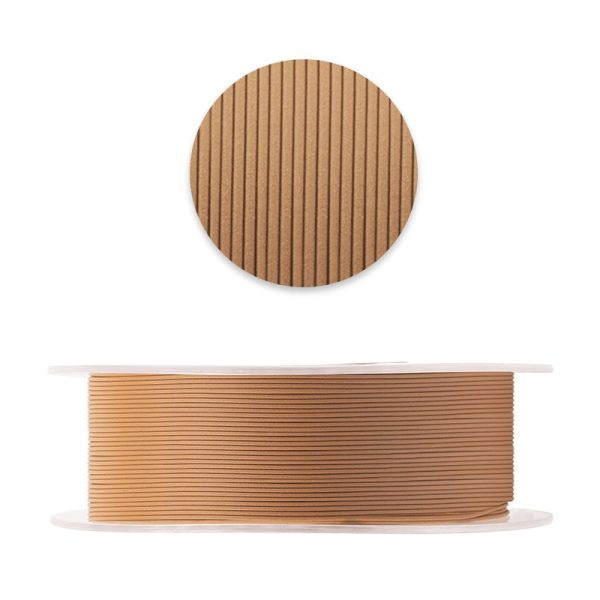 iSANMATE PLA+ YELLOW PEAR WOOD 1.75mm Filament 1kg roll