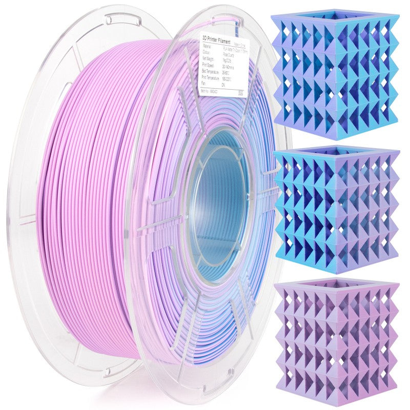 iSANMATE PLA+ [Rose Quartz] Matte Tri Colour 1.75mm Filament 1kg roll