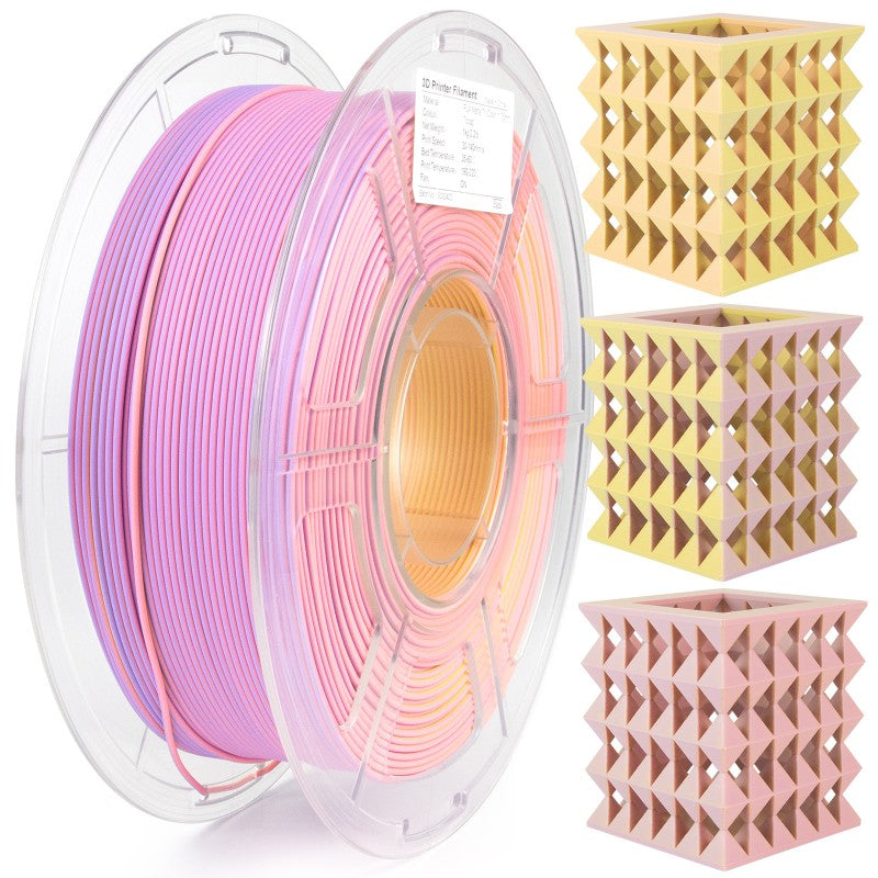 iSANMATE PLA+ [Topaz] Matte Tri Colour 1.75mm Filament 1kg roll