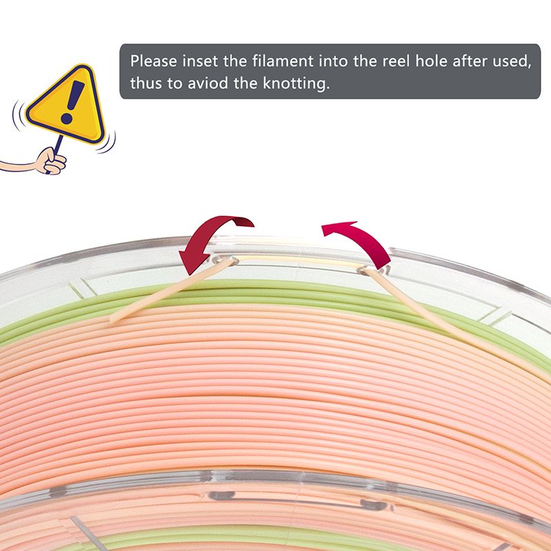 iSANMATE PLA+ [PINK-CANDY GREEN] Matte GRADIENT 1.75mm Filament 1kg roll