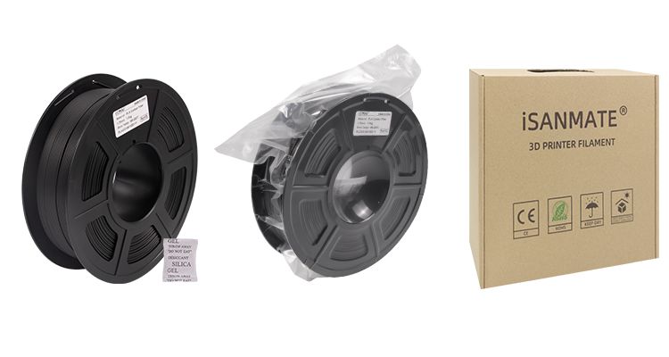 iSANMATE PLA Carbon Fibre filament 1.75mm 1kg roll