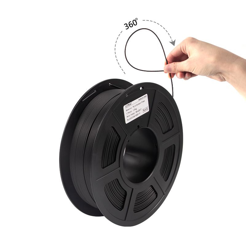 iSANMATE PLA Carbon Fibre filament 1.75mm 1kg roll