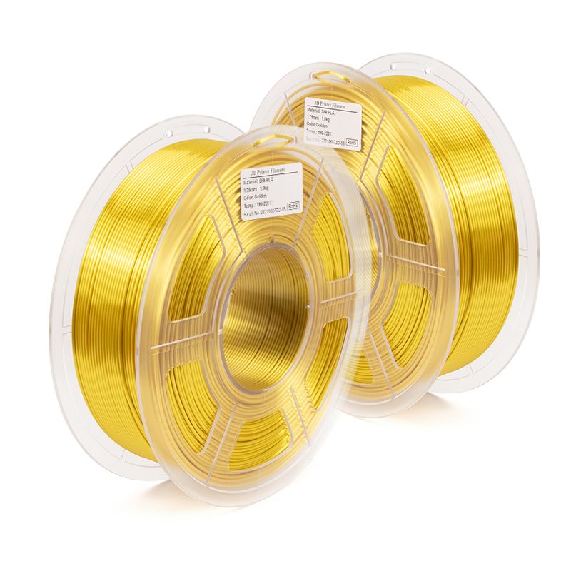 iSANMATE Silk Gold PLA 1.75mm Filament 1kg roll