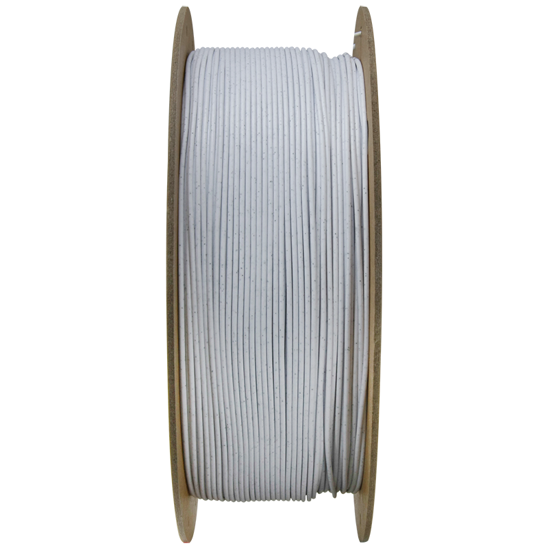 PolyTerra PLA Marble 1kg- White Filament - view 3