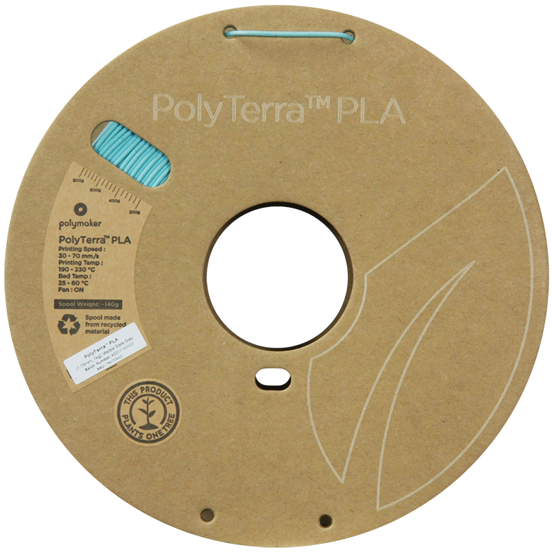 PolyTerra PLA Marble 1kg- Slate Grey Filament - view 5