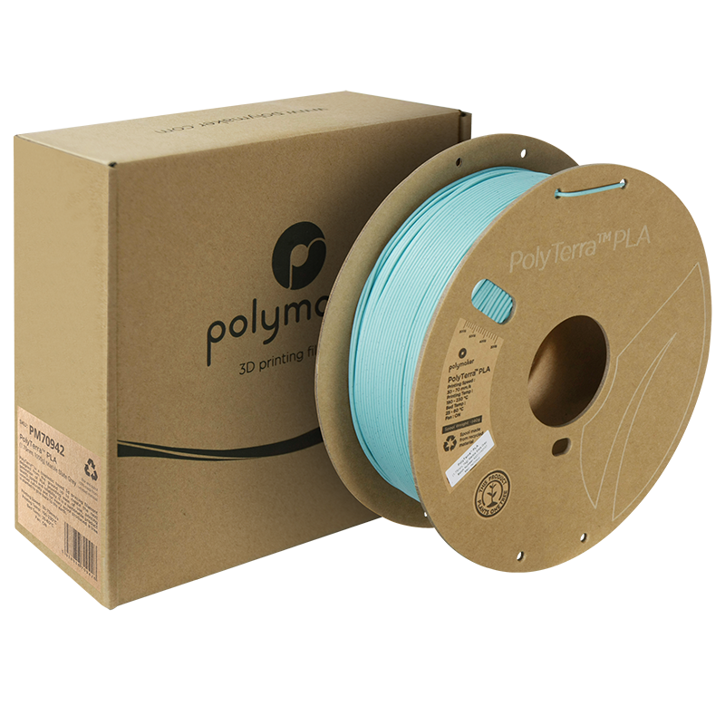 PolyTerra PLA Marble 1kg- Slate Grey Filament - view 6