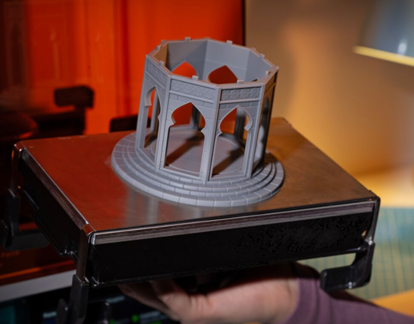 Pavilion terrain piece