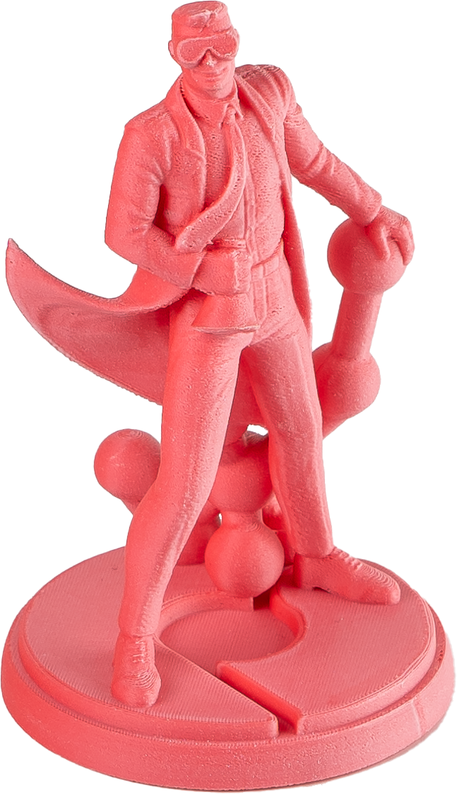 PolyTerra PLA Dual 1kg- Flamingo (Pink-Red) Filament - view 2