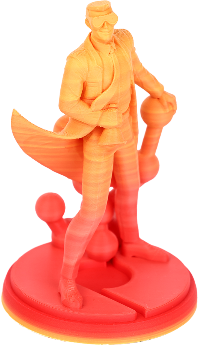 PolyTerra PLA Gradient 1kg- Fall Filament - view 2