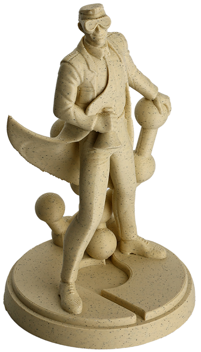 PolyTerra PLA Marble 1kg- Sandstone Filament - view 2