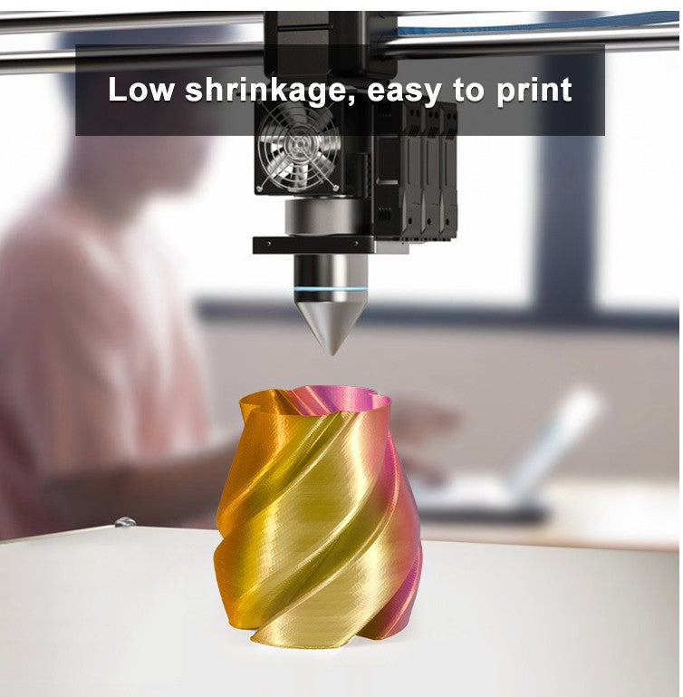 iSANMATE Silk [Purple-Green-Gold] Pla Tri Colour 1.75mm Filament 1kg roll