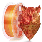 iSANMATE Silk Gradient Red-Gold PLA 1.75mm Filament 1kg roll