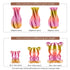 iSANMATE  Silk Rainbow Pla Multi colour 01 1.75mm Filament 1kg roll