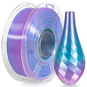 iSANMATE Silk Gradient Light Blue-Purple PLA 1.75mm Filament 1kg roll