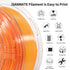 iSANMATE Silk Gradient Pink-Yellow PLA 1.75mm Filament 1kg roll
