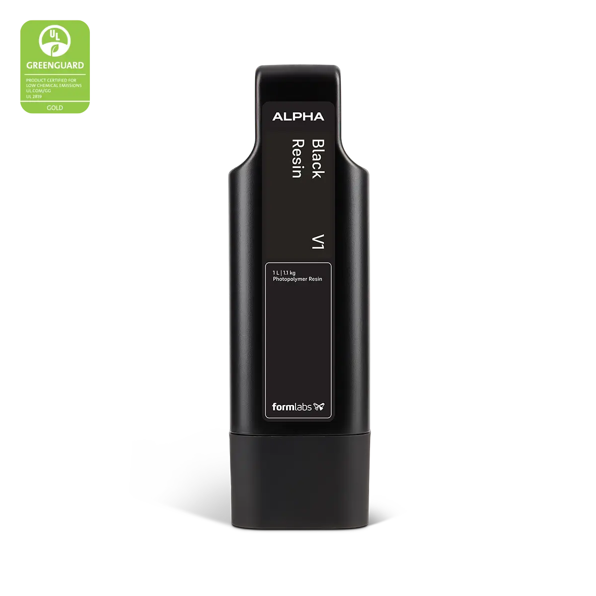 Formlabs Alpha Black Resin- Studio 1 SLA