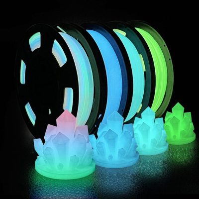 iSANMATE PLA luminous rainbow filament 1.75mm 1kg rolls