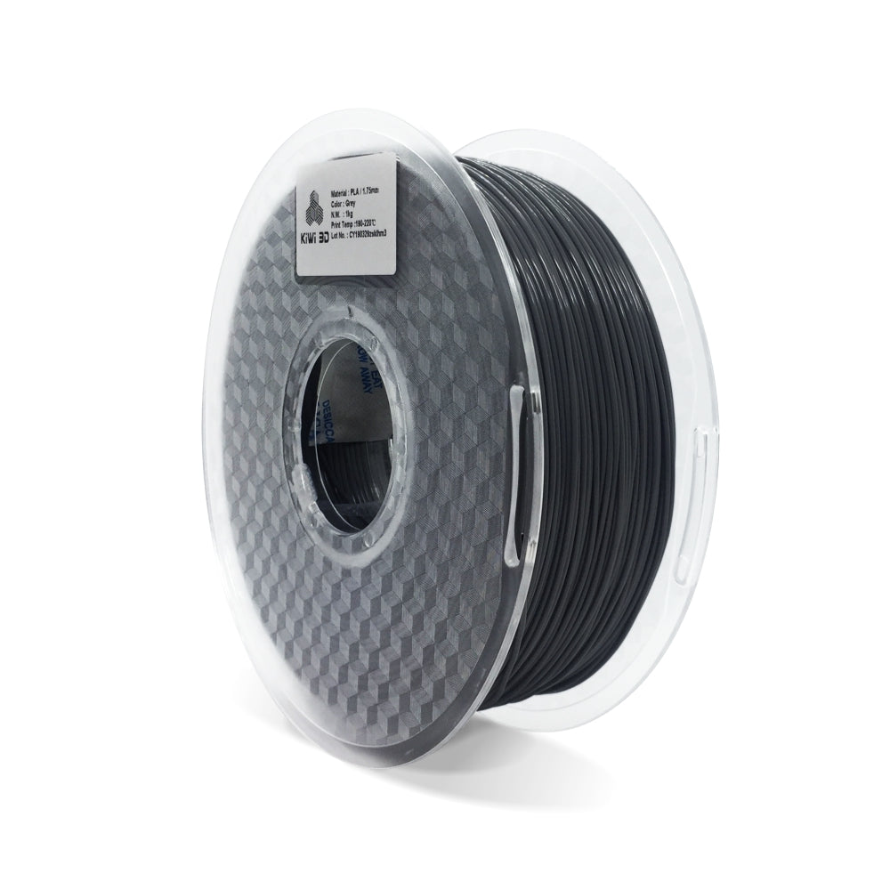 Formtech (Kiwi3d) Grey PLA 3D Printer Filament  2.85mm 1kg Roll