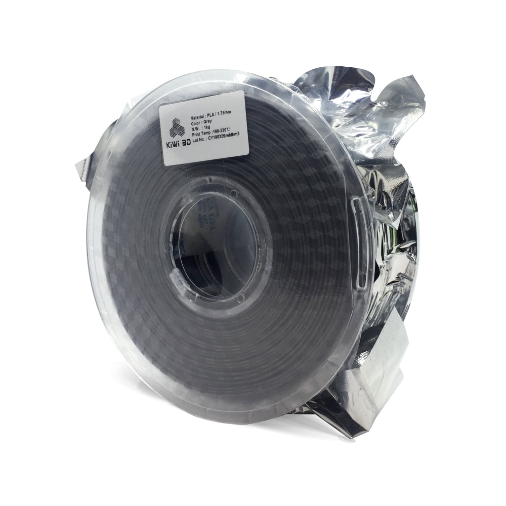 Formtech (Kiwi3d) Grey PLA 3D Printer Filament  2.85mm 1kg Roll