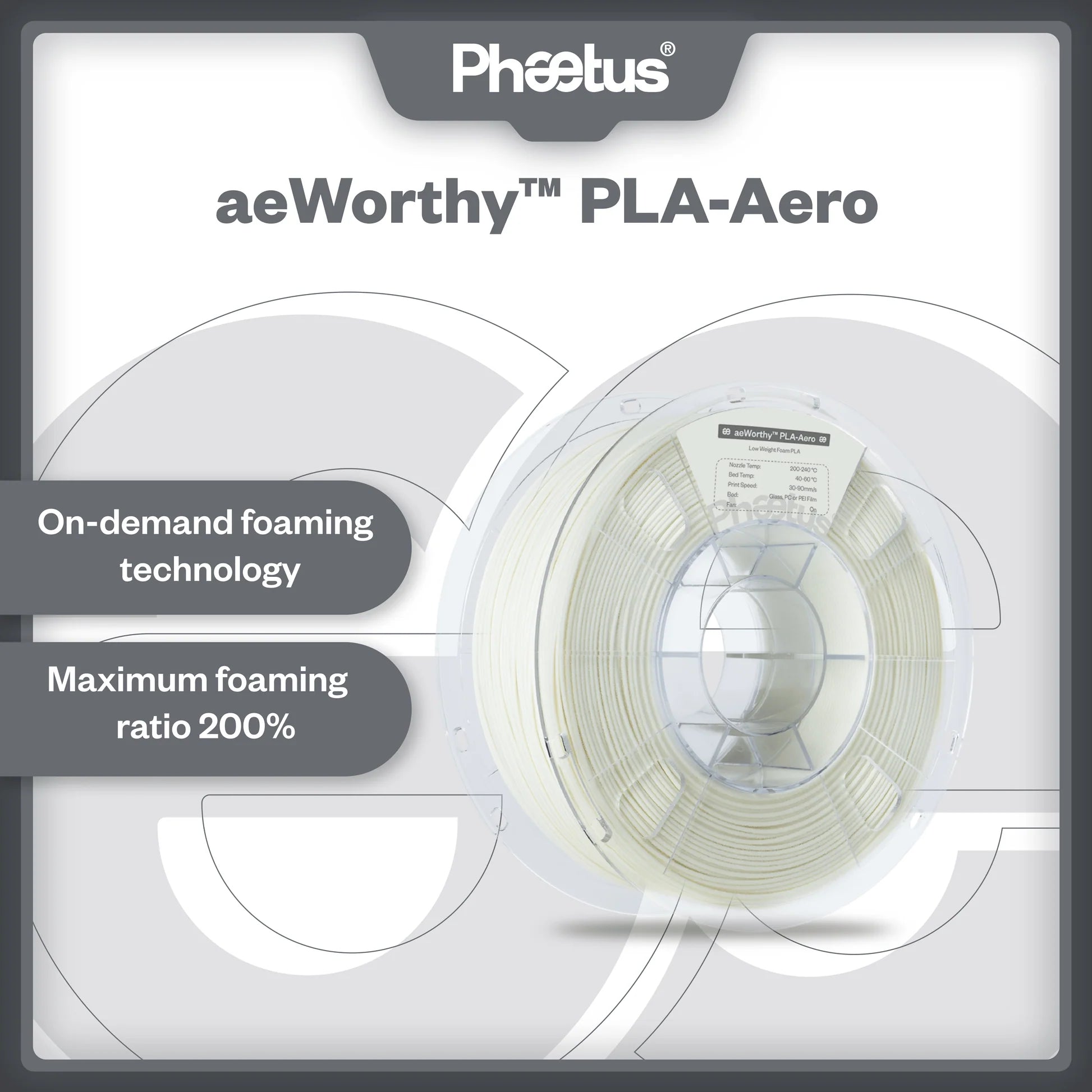 Pheatus  PLA-AERO  aeWorthy™