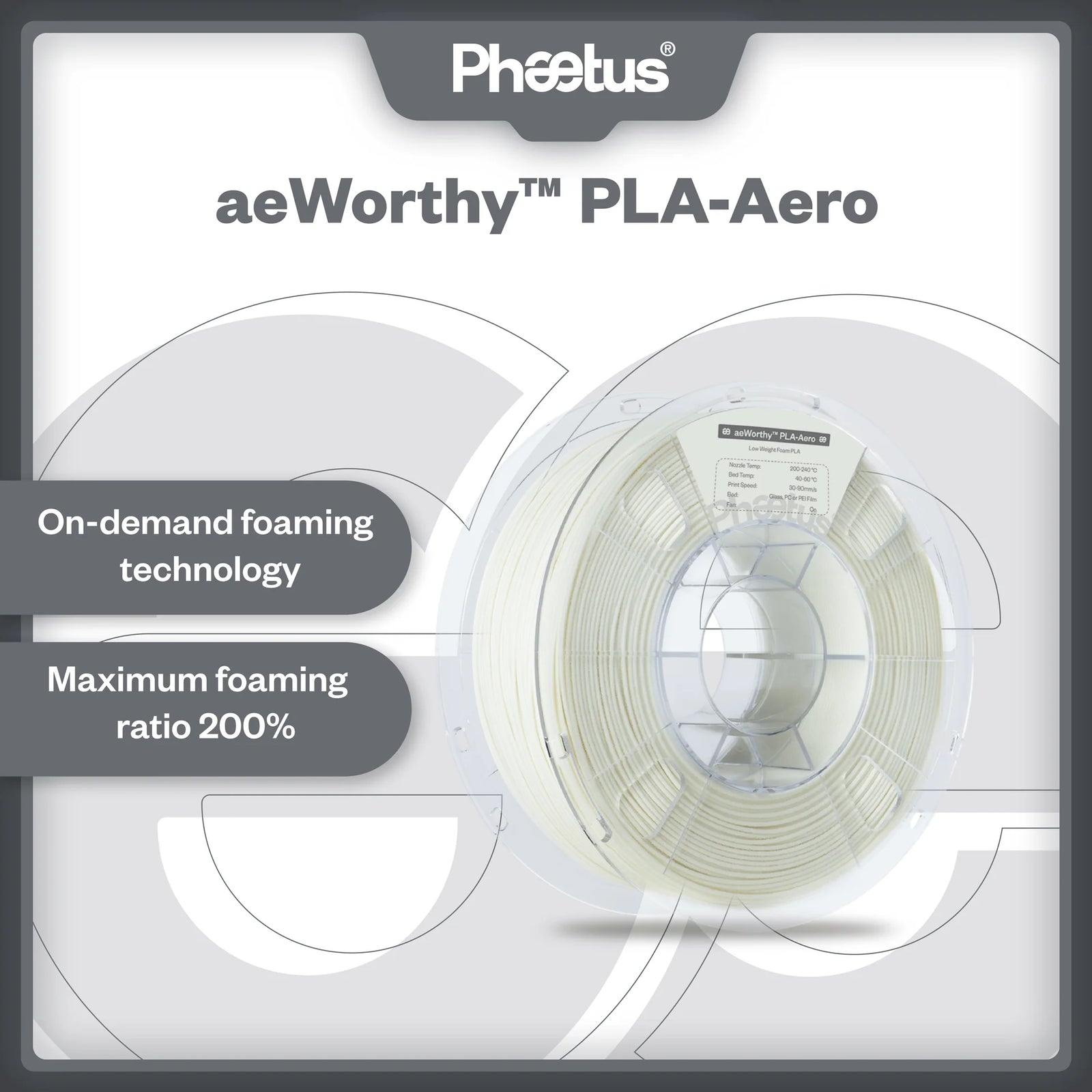 Pheatus  PLA-AERO  aeWorthy™